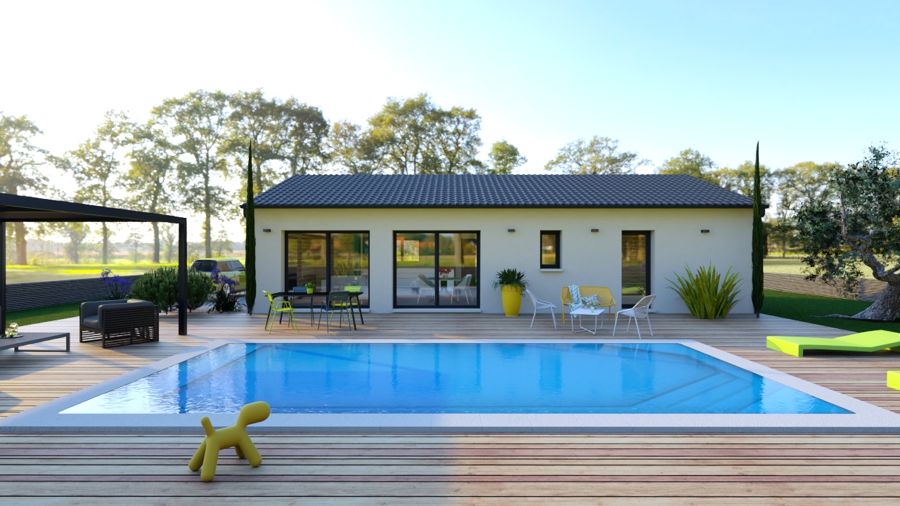 Maison et terrain constructible à Mirambeau